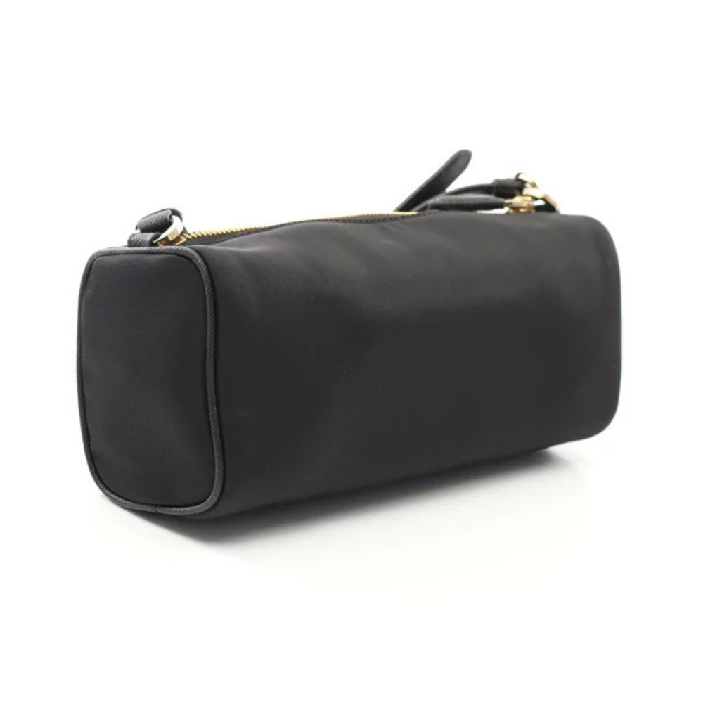 Prada Bag SAFFIANO TESSUTO Saffiano Shoulder Black Re Leather Clutch Black